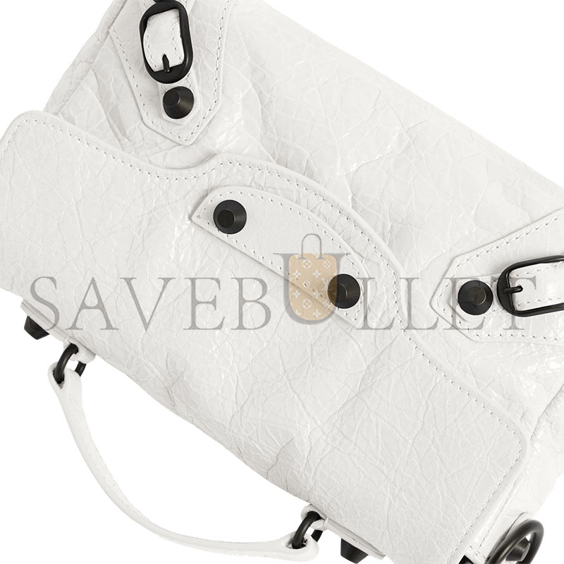 Ba1en*iaga THE LE CITY NANO FLAP BAG 8658572ABEK9001 (19.5*17*12cm)